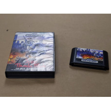 Super Thunder Blade Sega Genesis Cartridge and Case Super Thunder Blade Sega Genesis Cartridge and Case