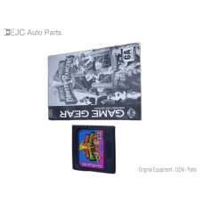 Mighty Morphin Power Rangers Sega Game Gear Cartridge and Manual