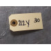 212Y310 Engine Lift Bracket From 2003 BMW X5  3.0  Gas