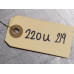 220U219 Crankshaft Pulley Bolt From 2019 Subaru Crosstrek  2.0 11139AA130 Gas
