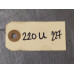 220U227 Knock Detonation Sensor From 2019 Subaru Crosstrek  2.0 22060AA180 Gas