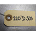 220D323 Crankshaft Pulley Bolt From 2021 GMC Yukon XL  6.2  Gas