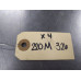 220M326 Fuel Injector Single For 17-23 Chevrolet Silverado 2500 HD  6.6 12698552 Diesel