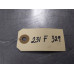 231F329 Right Variable Valve Timing Solenoid Housing 15-16 Nissan Pathfinder 3.5 130419HP0B