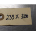 233X320 Camshaft Gear Bolt Set From 2005 Cadillac SRX  3.6  Gas