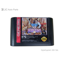 Uncharted Waters New Horizons Sega Genesis Cartridge Only