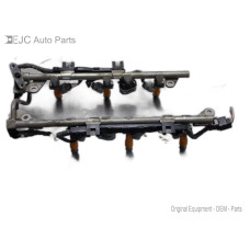 231E317 Fuel Injectors Set With Rail From 2013 Infiniti FX37  3.7 24079EY00A Gas