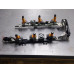 231E317 Fuel Injectors Set With Rail From 2013 Infiniti FX37  3.7 24079EY00A Gas