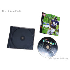 NFL 2K1 Sega Dreamcast Disk and Manual