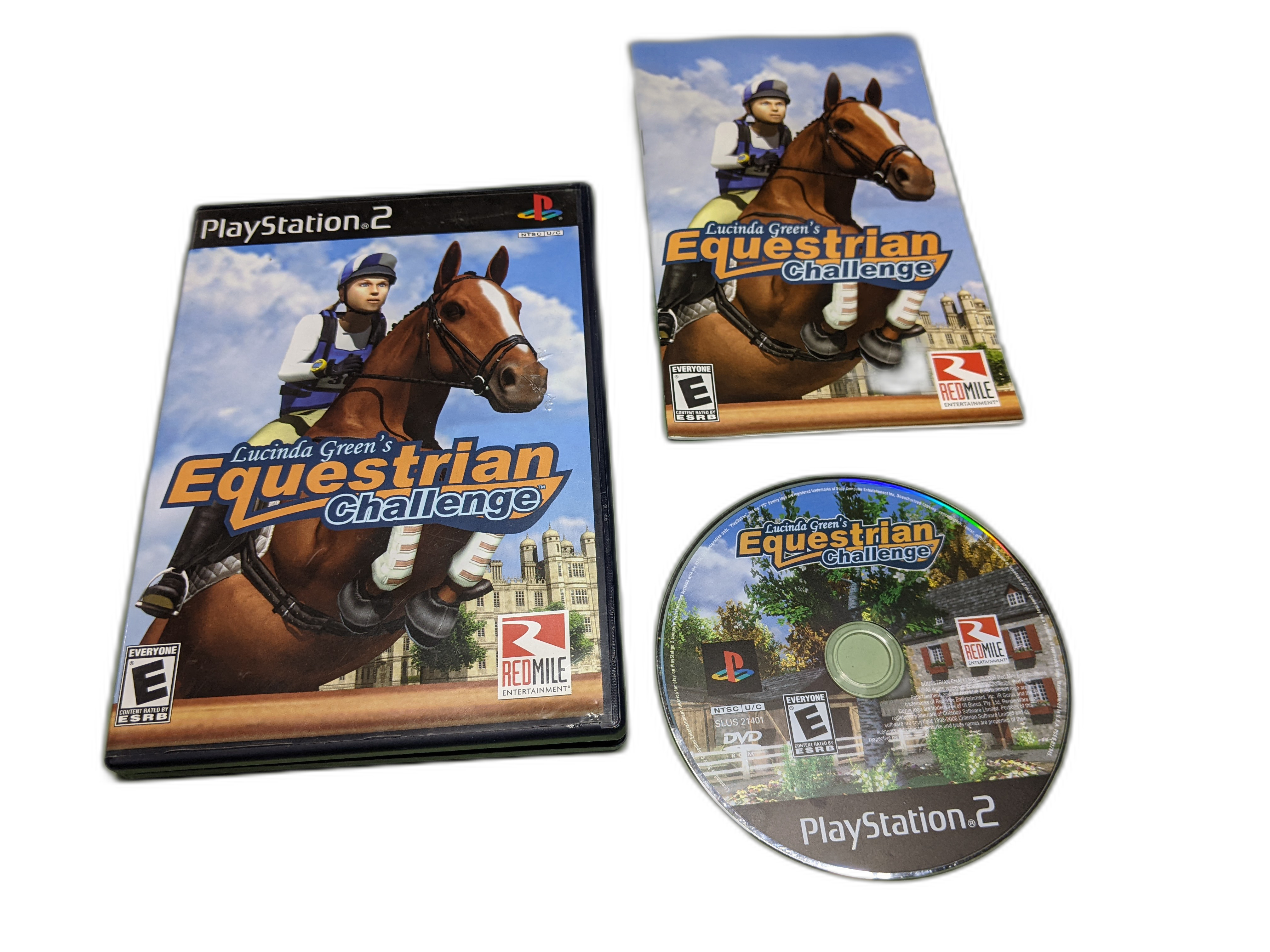 Lucinda Green's Equestrian Challenge Sony PlayStation 2 Complete in Box ...