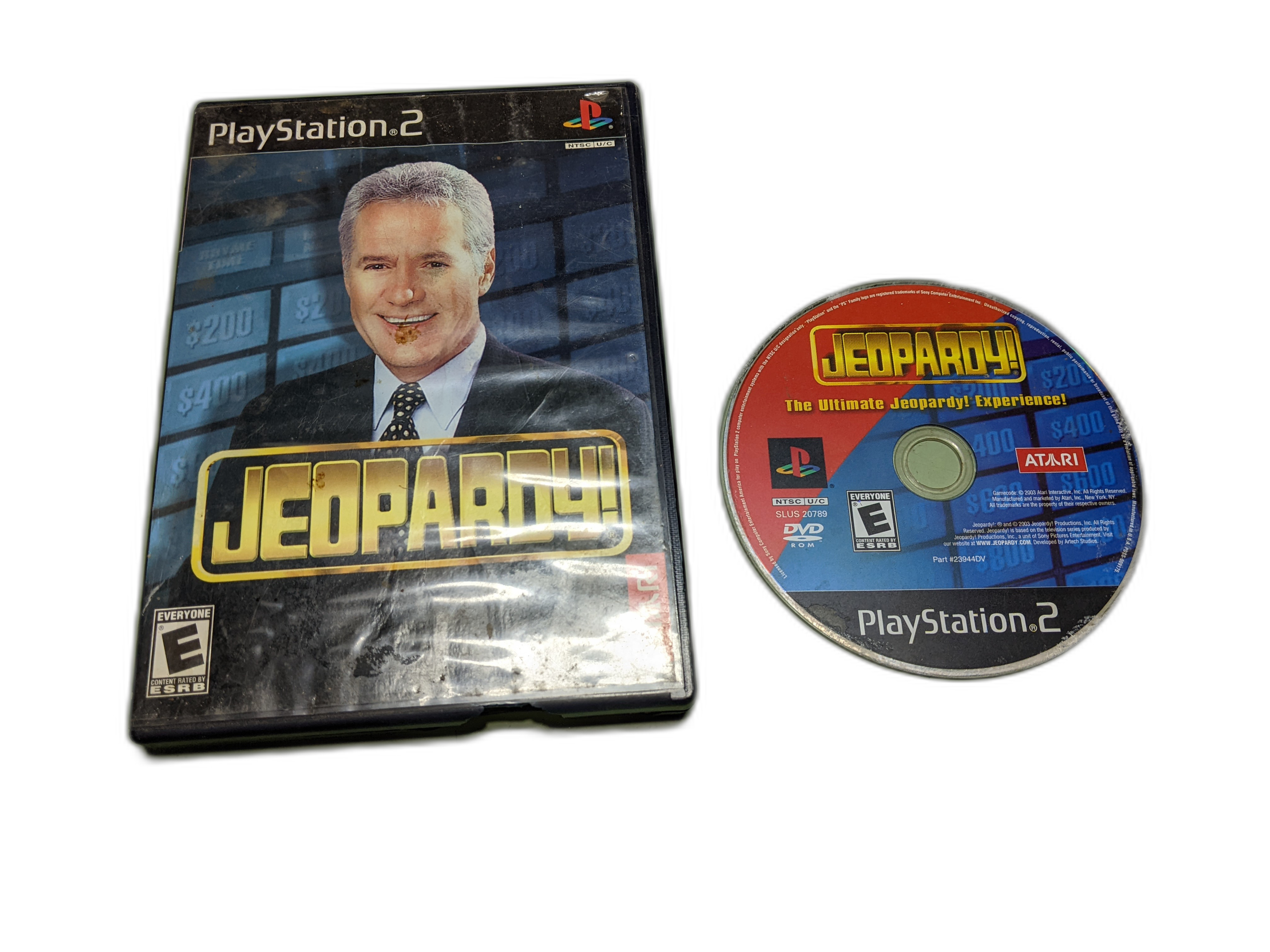 Jeopardy Sony PlayStation 2 Disk and Case 742725239449 | eBay