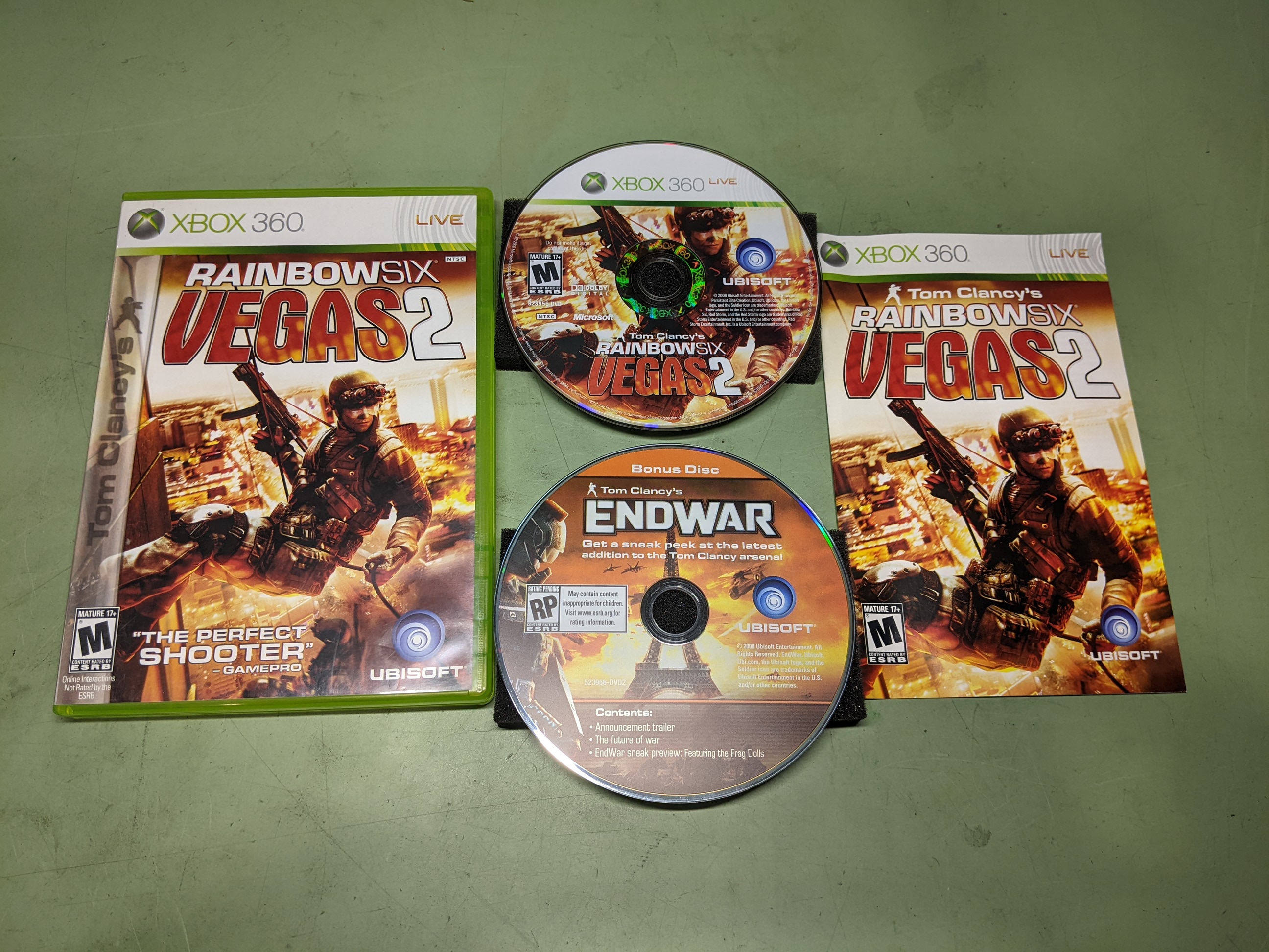 Rainbow Six Vegas 2 Microsoft XBox360 komplett im Karton 8888523956 | eBay